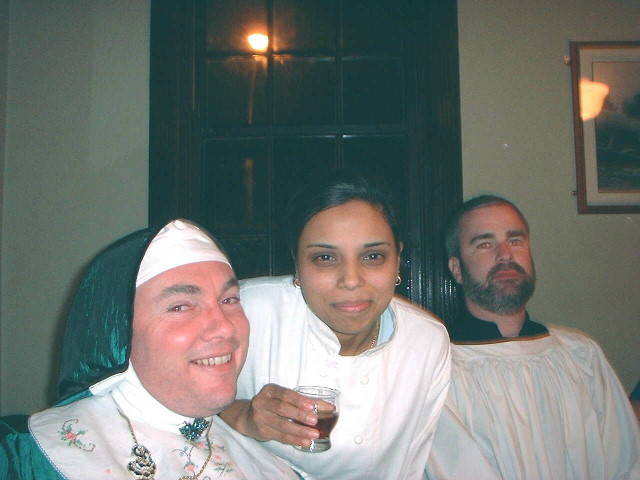 Dinner At Town Hall Hotel Newtown 9 July 2002